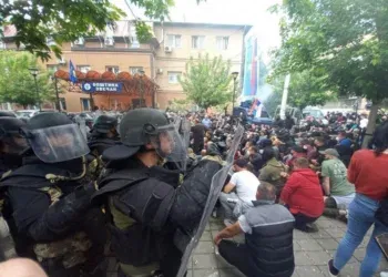 Звечан Косово судири (Фото: Твитер)