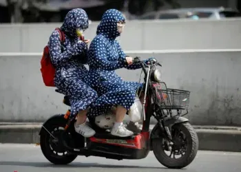 Photograph: Luong Thai Linh/EPA