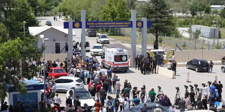 Отворена е судска и административна истрага по експлозијата во фабрика за експлозиви во турскиот главен град Анкара, 10 јуни 2023 (Foto: Getty)