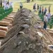 Погребување на пронајдени жртви на геноцидот во Сребреница