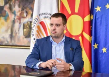 Интервју на Фронтлајн со Стефан Богоев. Фото: Ангел Ангеловски