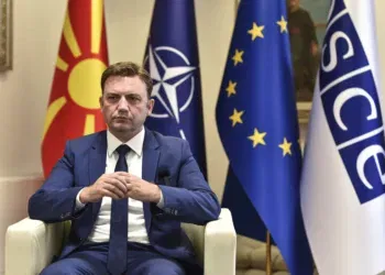 Интервју на Фронтлајн со Бујар Османи. Фото: Ангел Ангеловски/ ЦИВИЛ