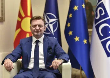 Интервју наФронтлајн со Бујар Османи. Фото: Ангел Ангеловски/ЦИВИЛ