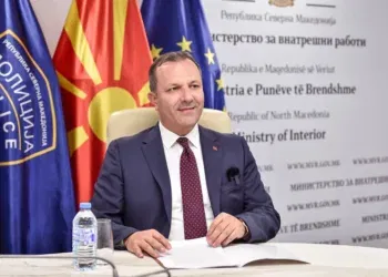 Интервју со Оливер Спасовски за Фронтлајн и ЦИВИЛ Медиа. Фото: Ангел Ангеловски
