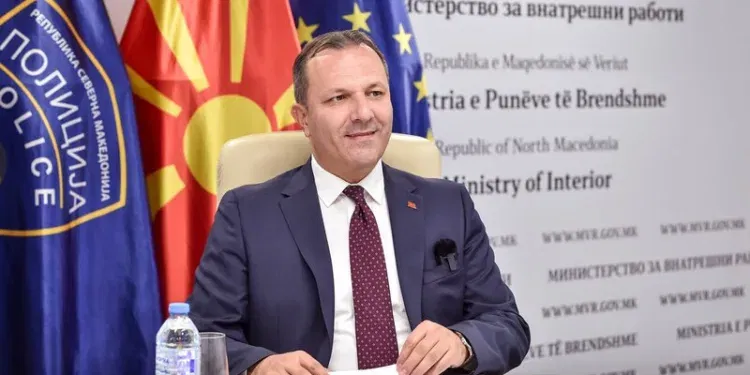 Интервју со Оливер Спасовски за Фронтлајн и ЦИВИЛ Медиа. Фото: Ангел Ангеловски