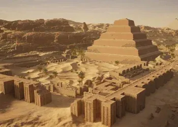 Скалестата пирамида на Џосер. Фото илустрација Ubisoft