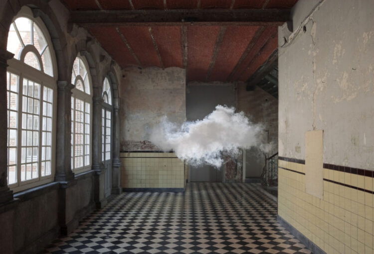 Berndnaut Smilde – Nimbus D’Aspremont, 2012, Kasteel D’Aspremont-Lynden, Rekem, Belgium, Photo: Cassander Eeftinck Schattenkerk
