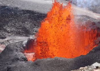 Вулкан на Хаваи. Фото: United States Geological Survey